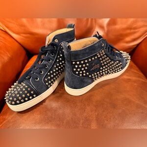 Christian Louboutin mens suede sneakers size 43
